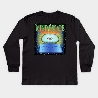 New Mind Escape Logo Kids Long Sleeve T-Shirt